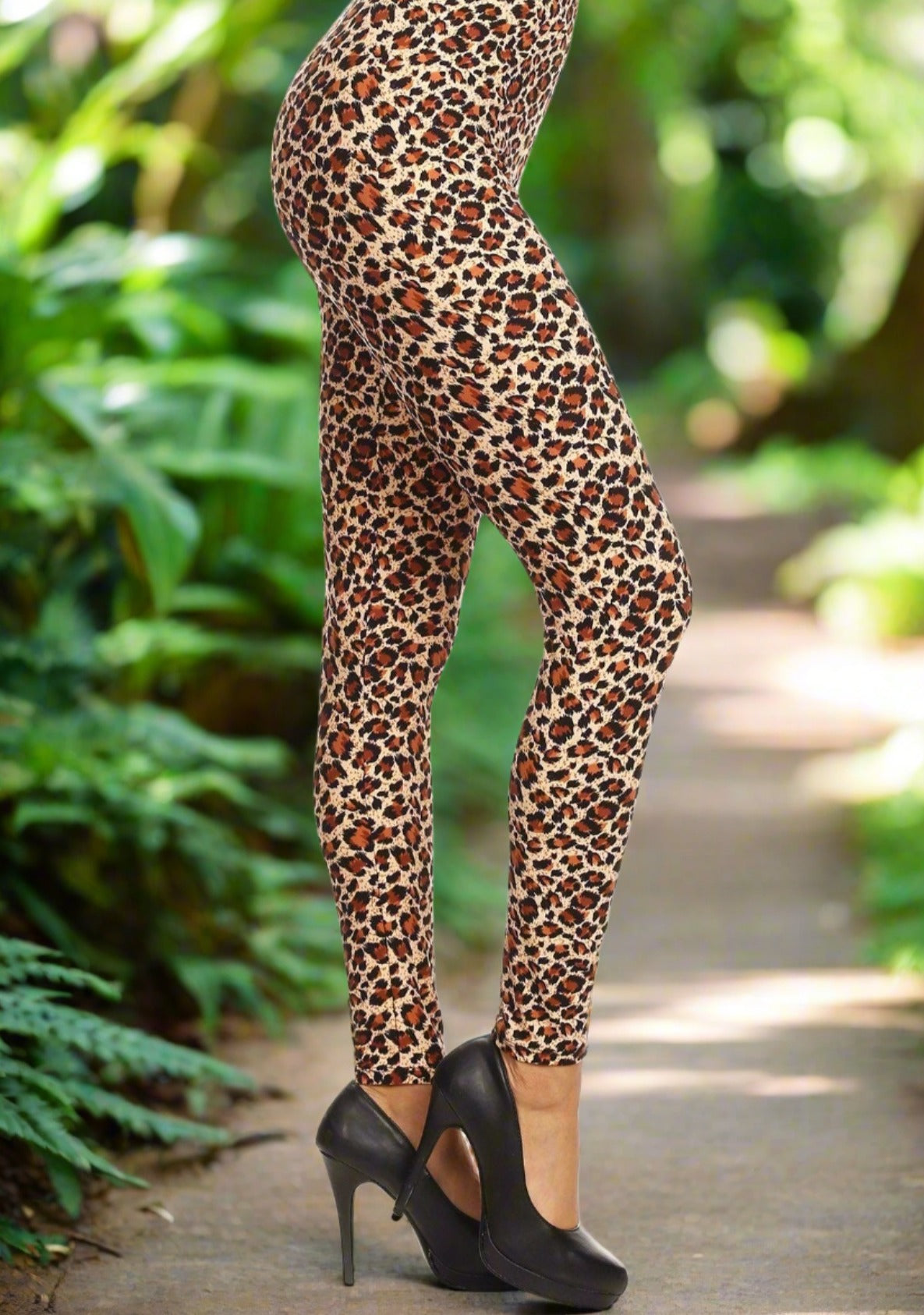  Leopard Tights