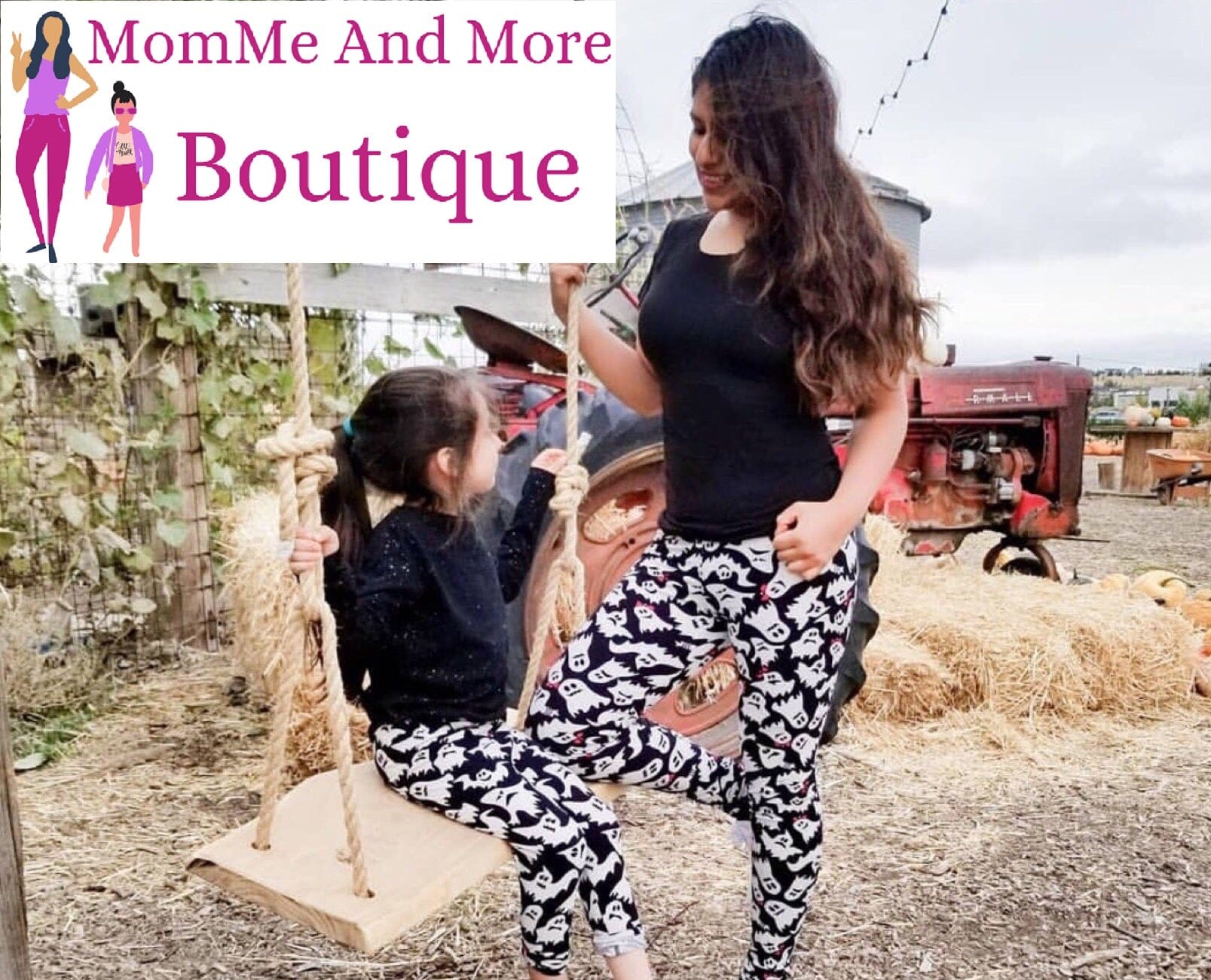 Mommy & Me Leopard Ripped Leggings – Get Bow'd Up