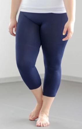 Womens navy blue outlet capri leggings