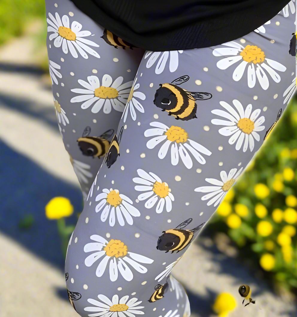 Bumble bee leggings lularoe best sale