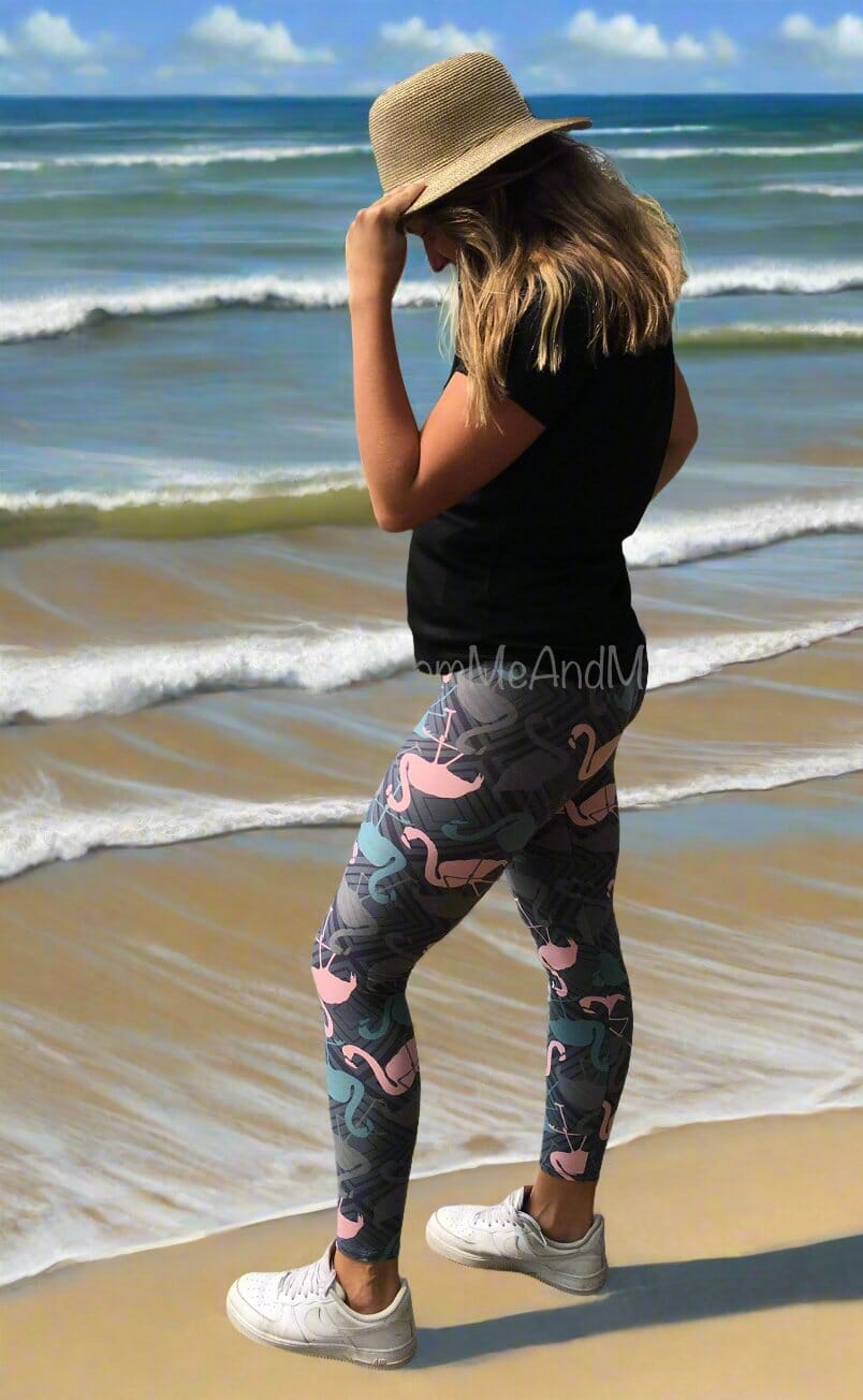 Lularoe flamingo leggings best sale