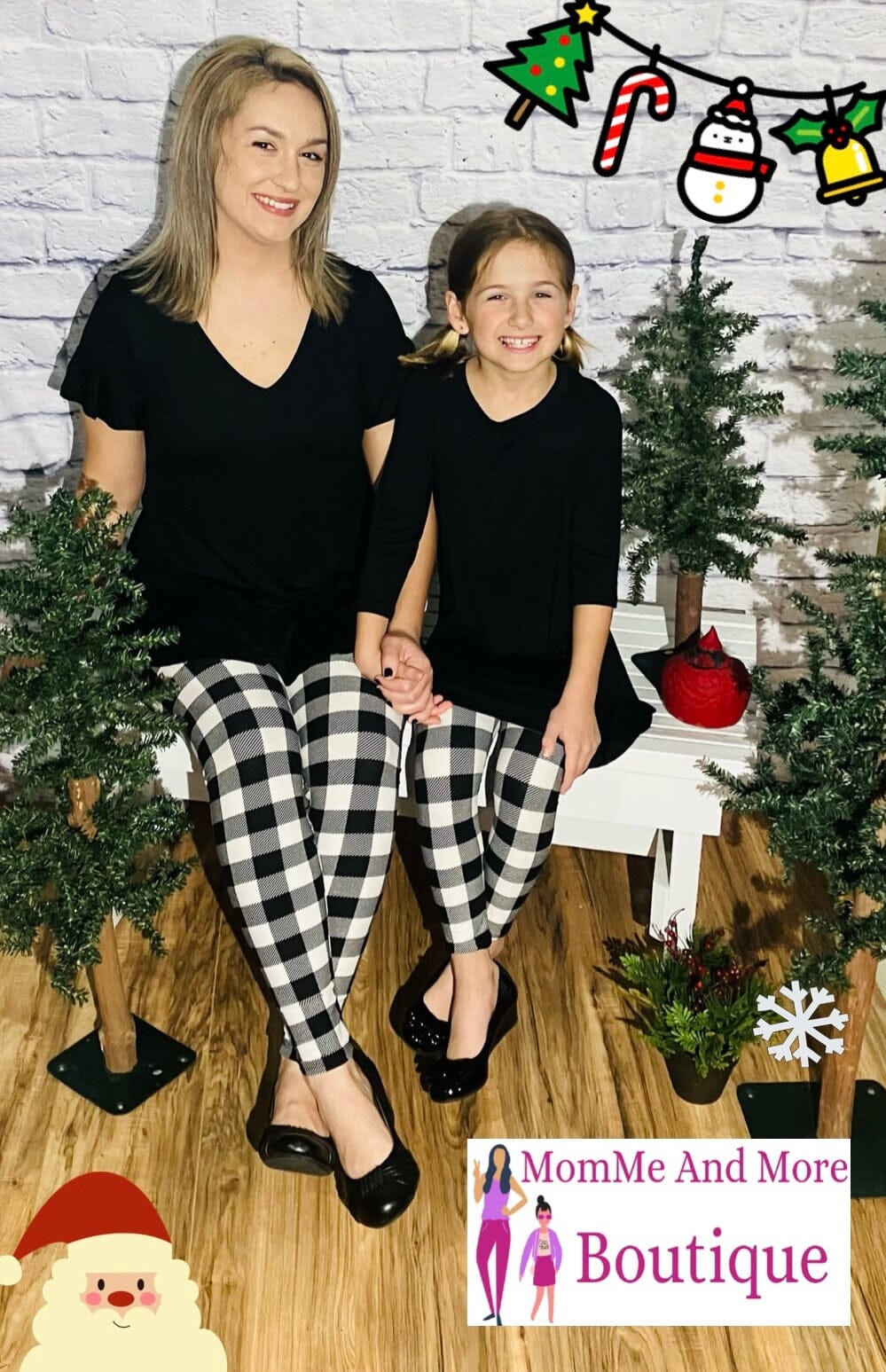 Matching on sale christmas leggings