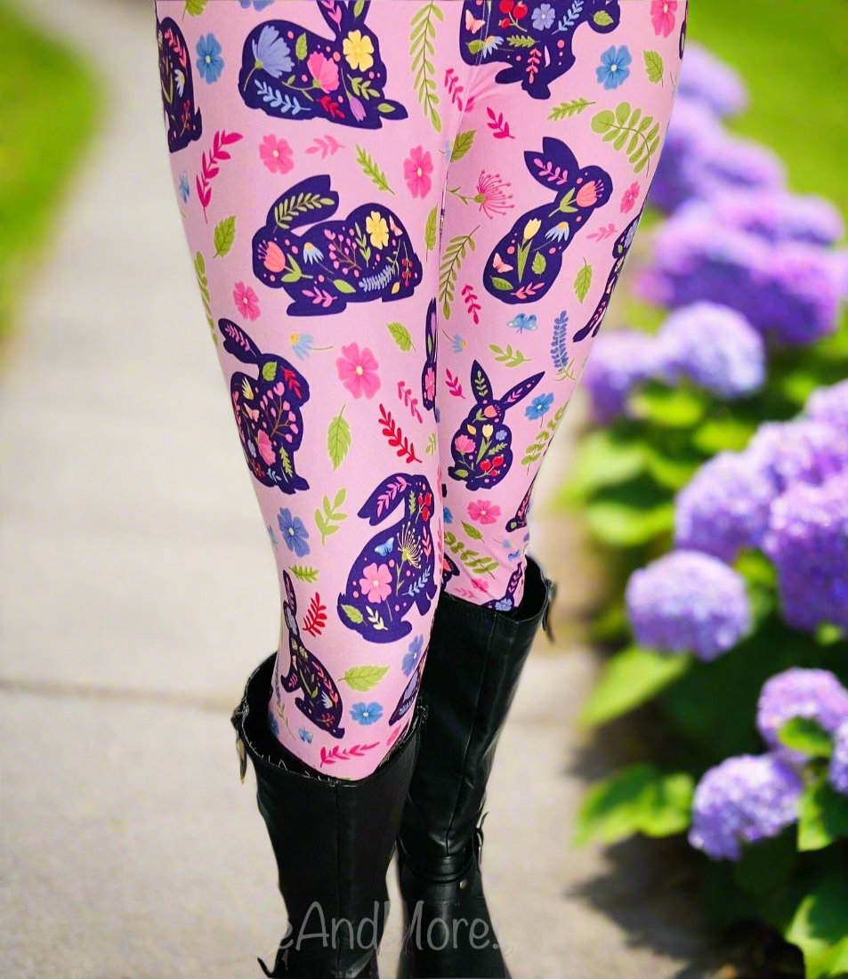 Womens Easter Leggings MomMe And More Boutique MomMe and More