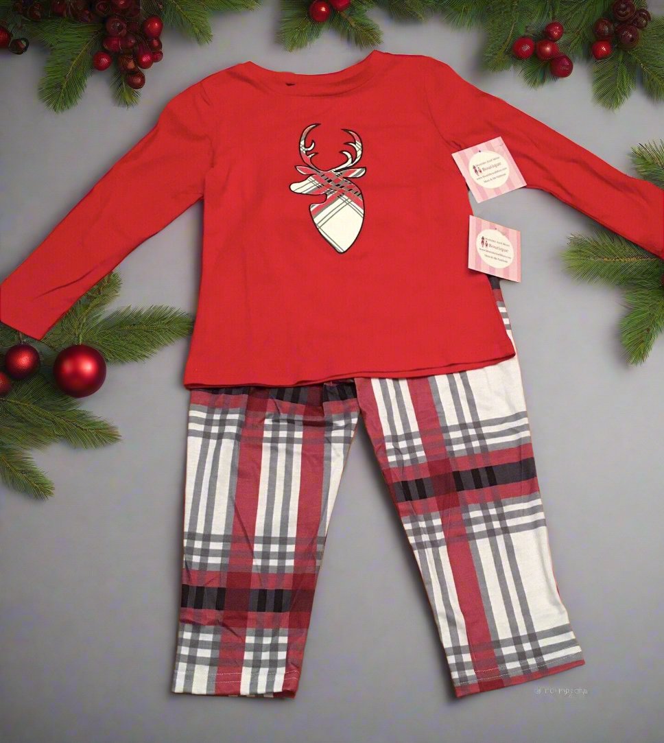 Matching christmas pajamas discount reindeer