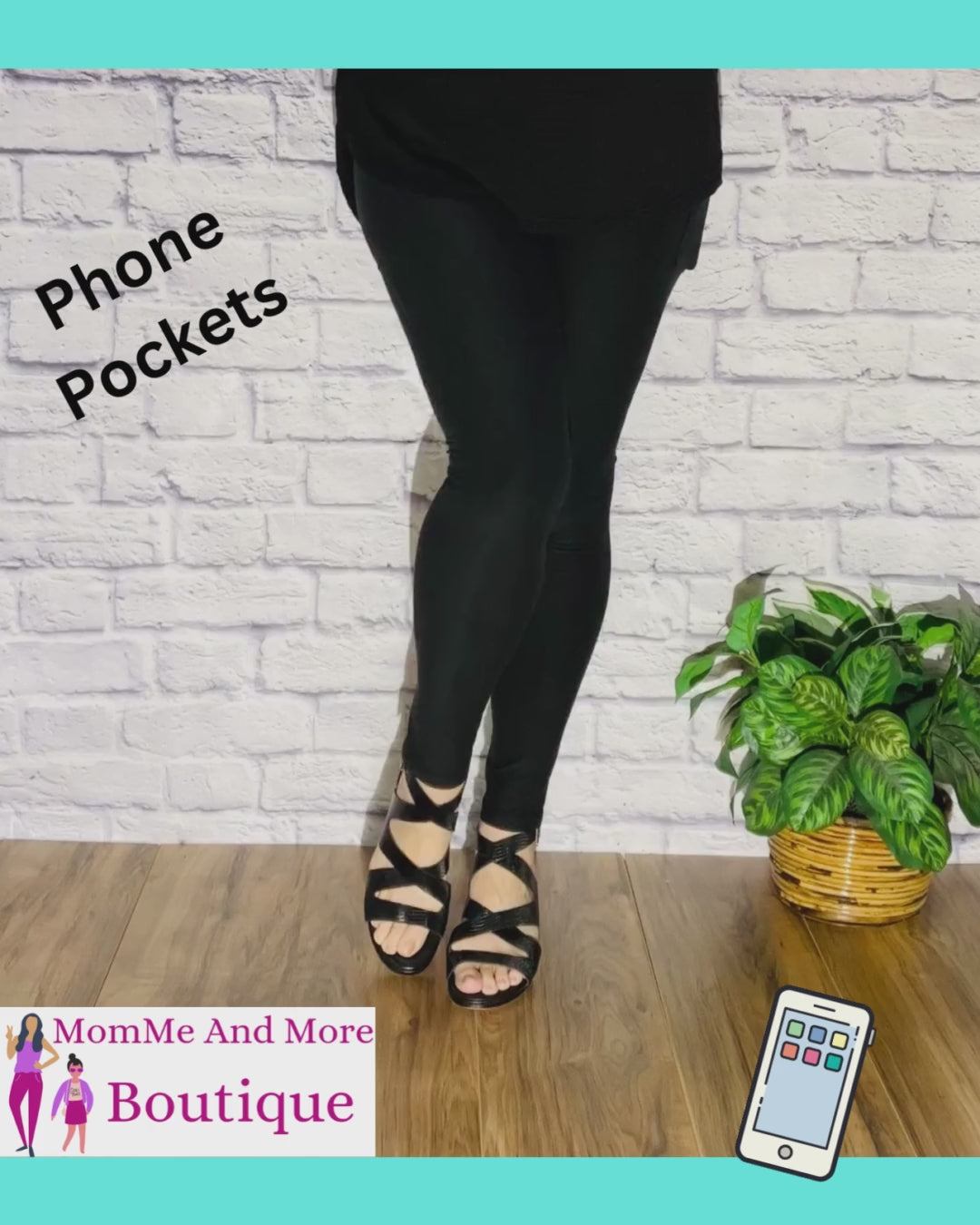 Leggings With Phone Pocket