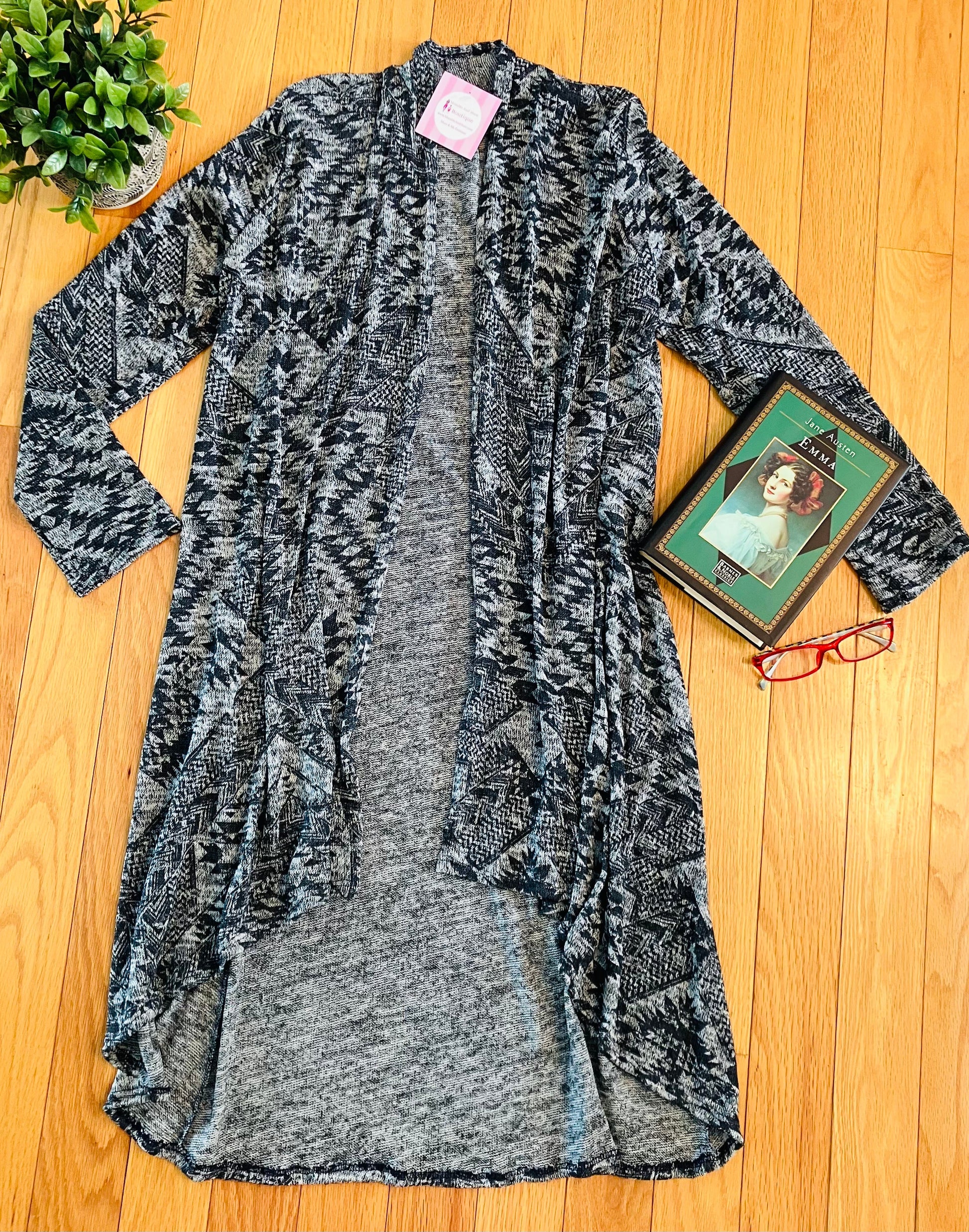 Womens Aztec Cardigan  Sweater, Duster, Jacket – MomMe and More