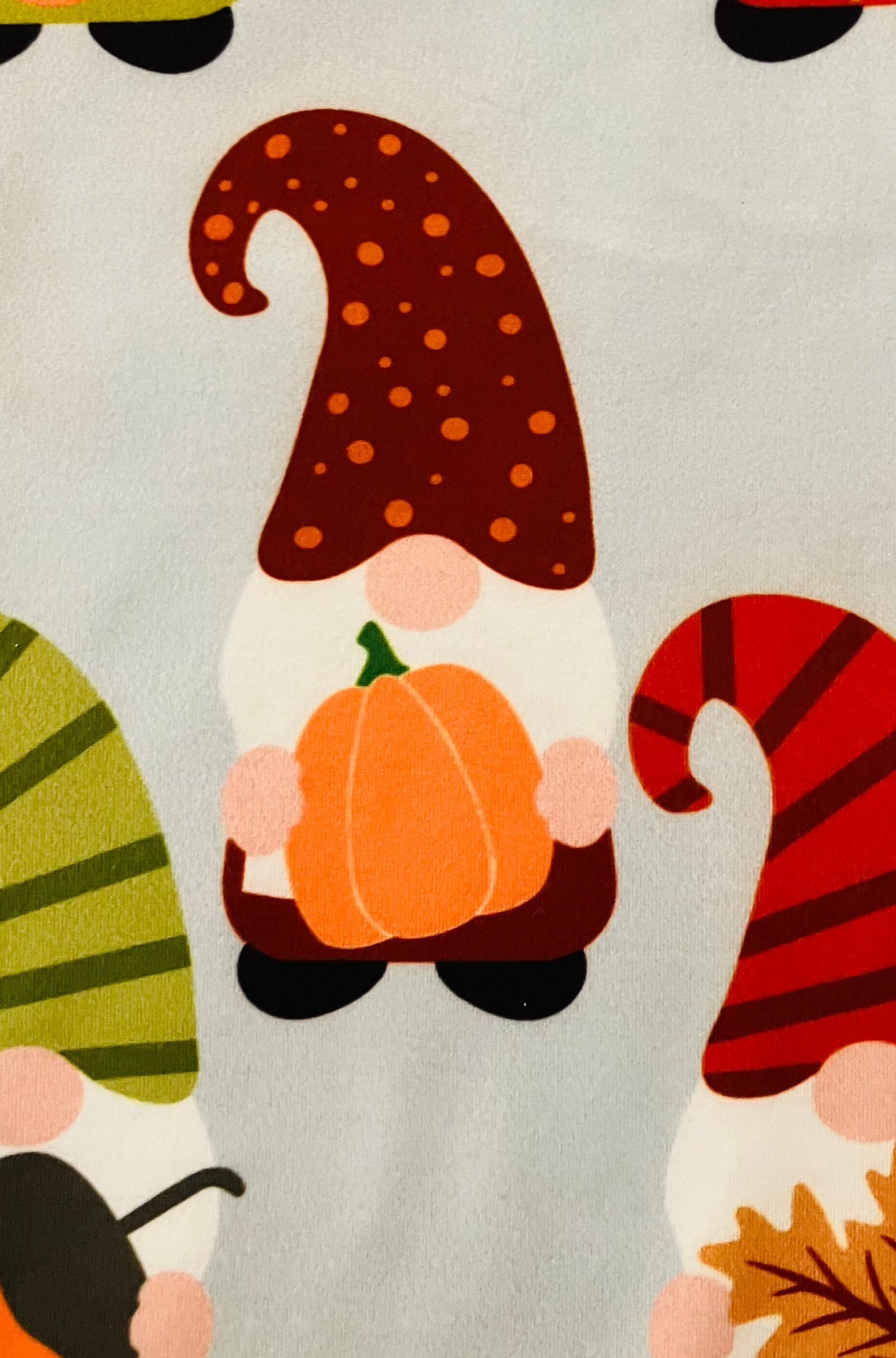 NEW Womens Plus TC Fall Thanksgiving Pumpkin Gnome Leggings Yoga